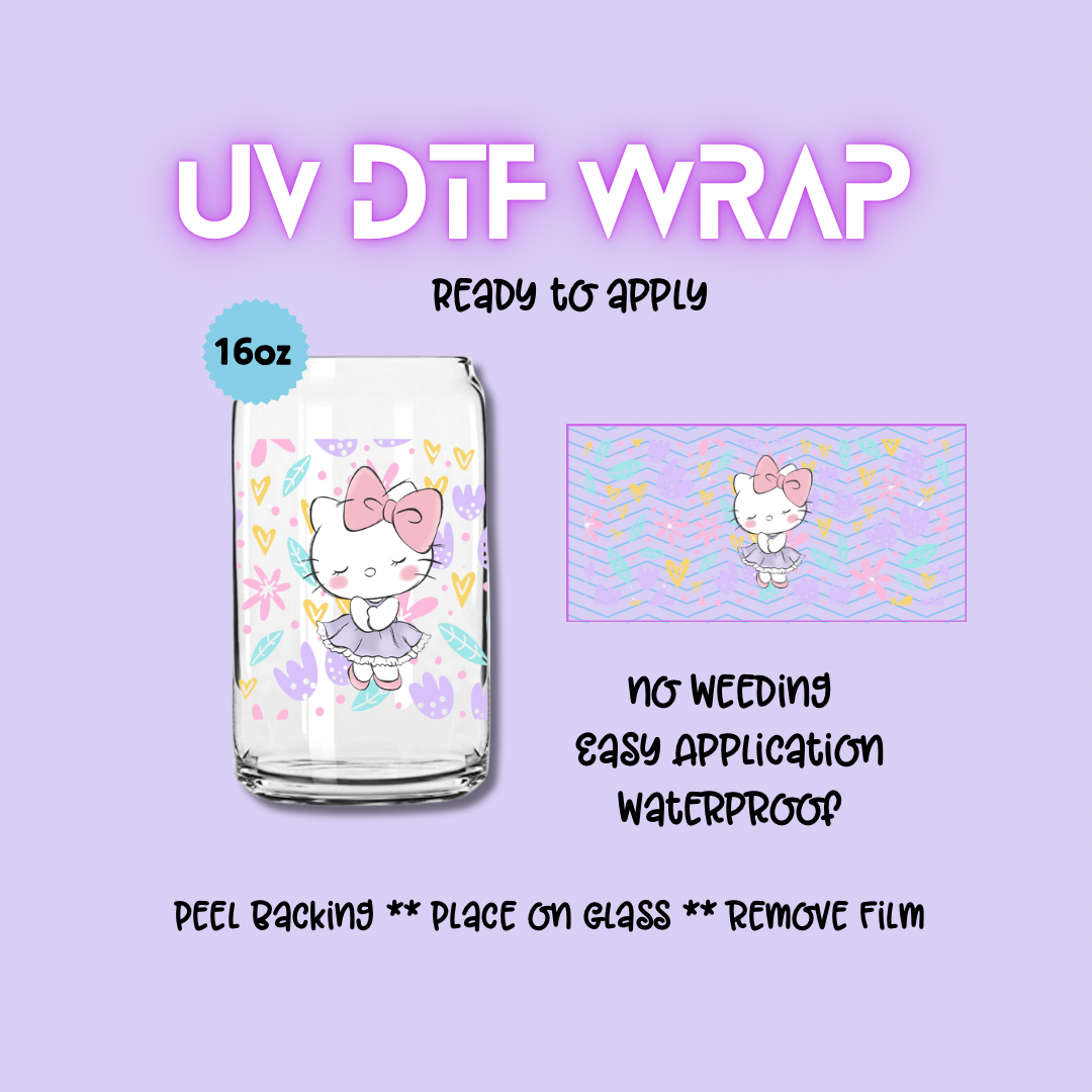 Cute Hello Kitty UV DTF WRAP