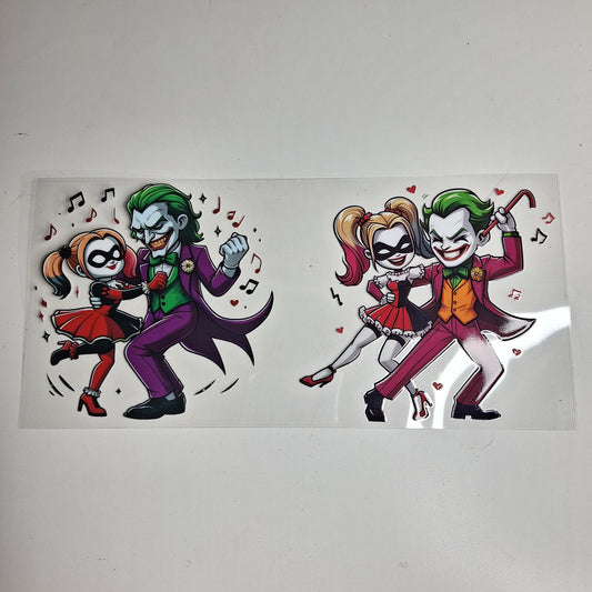 Joker n Harley UV DTF WRAP