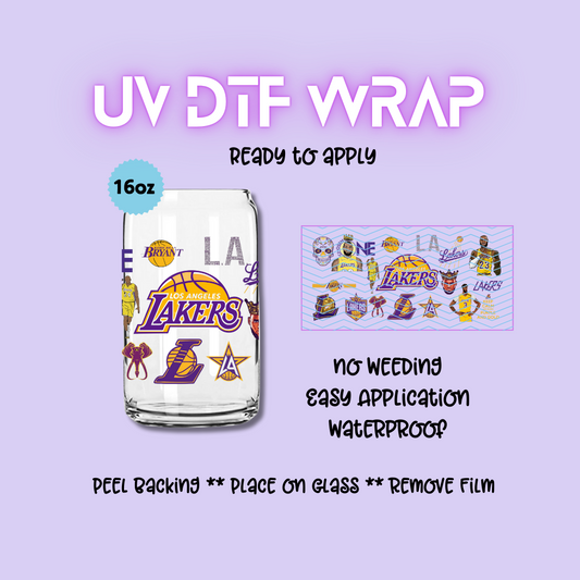 Lakers UV DTF WRAP